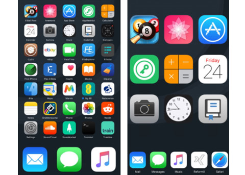 iOS10插件推荐：ReformX可自定义iOS主屏幕布局