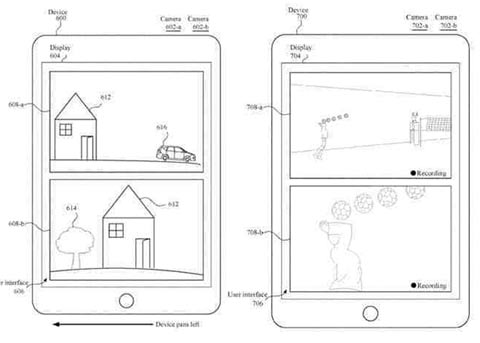 苹果新专利曝光：iPhone双镜头可实现分离取景