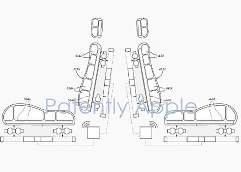 苹果获三项专利：车辆座椅动态控制+电源新型磁吸+Micro-LED显示屏
