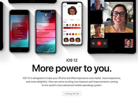 iOS12正式版9月18日推送 老iPhone不用换新了