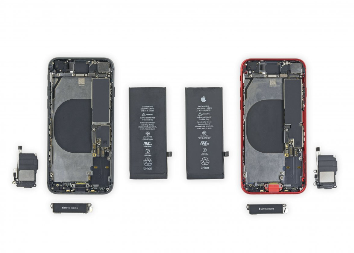 iFixit拆解新iPhone SE：大部分零件与iPhone 8通用，但电池和HOME键不通用