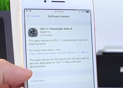 iOS11.1 beta 4实测：电池续航大有提升！