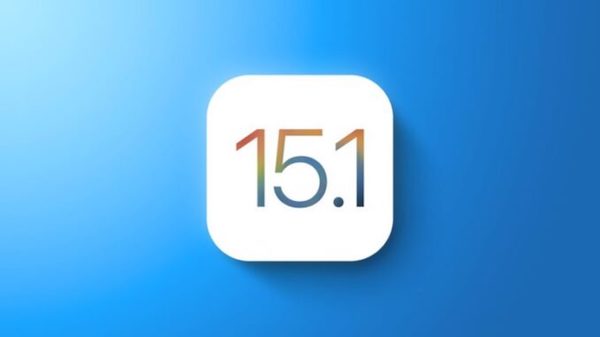 苹果iOS/iPadOS 15.1 开发者预览版Beta4发布