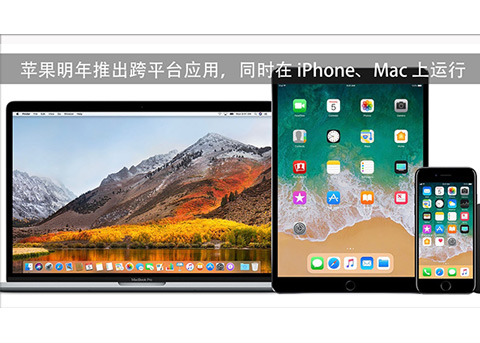 苹果明年推出跨平台应用，同时在iPhone/Mac上运行