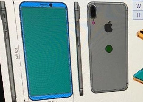 富士康流出iPhone8图纸 iPhone8将有全新设计？