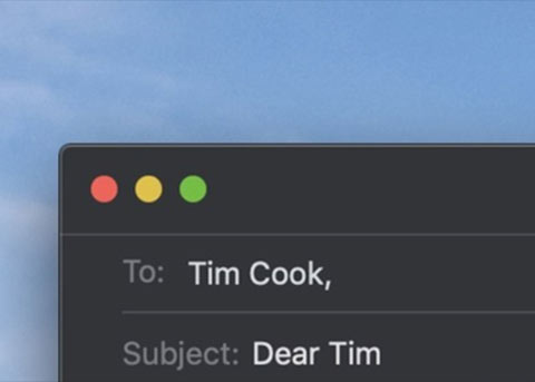 用户发送的“Dear Tim”邮件对苹果影响很大