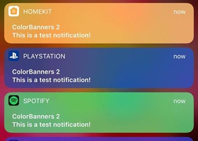 iOS10插件推荐：给iOS的通知横幅加点色彩
