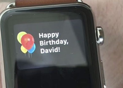 watchOS 4新特性：发信息祝你生日快乐