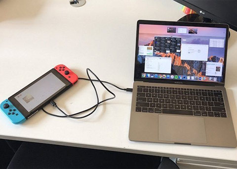 震惊！Switch连接MacBook Pro居然会这样