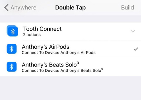 iOS10插件推荐：可让用户快速连接/断开蓝牙设备