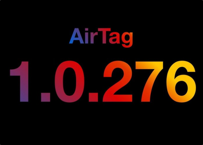 AirTag 1A276D固件发布：反追踪警告时间从3天缩短至8-24小时