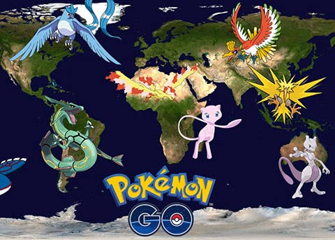 Pokemon go刷不出精灵、坐标在海上、地图空白的解决办法