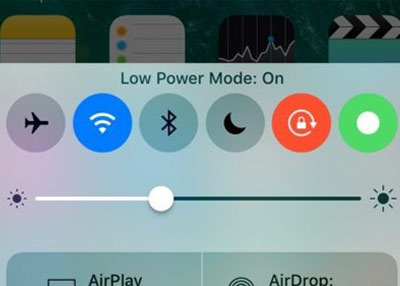 iOS10插件CCLowPower：控制中心新增低电量开关