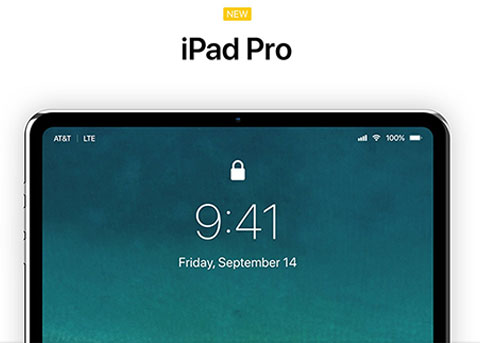 超窄边框iPad Pro概念设计 你觉得如何？
