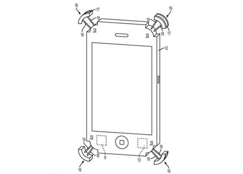 苹果新专利：为iPhone手机壳设计安全气囊