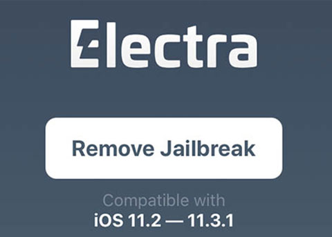 iOS11越狱移除工具ElectraRemover下载：如何移除iOS11越狱