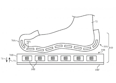 苹果研究“力反馈袜”，或成为整个苹果AR体验的关键技术