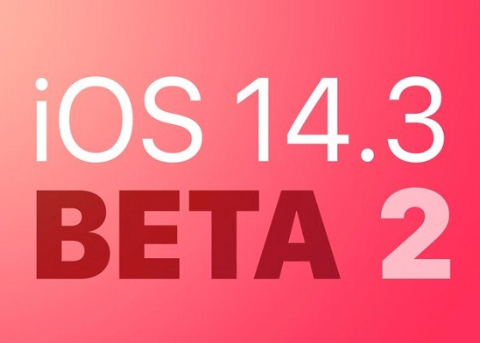苹果向开发者和公测用户推送iOS 14.3 beta 2/iPadOS 14.3 beta 2