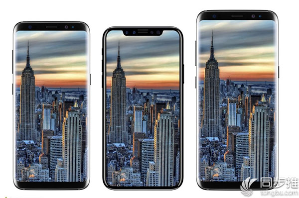 这两种iPhone8屏幕顶部设计 你更喜欢哪个？