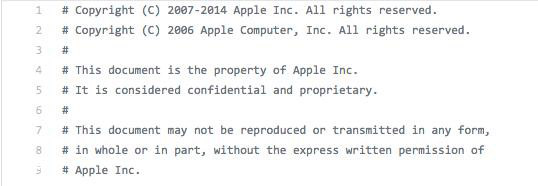  苹果史上最严重的泄密！iOS9的iPhone源码泄露