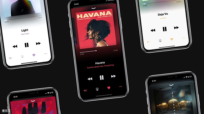  iOS12概念设计：深色模式+全新音乐应用+Cover Flow回归