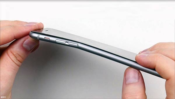 苹果：iPhone 6 Plus被掰弯的可能性是iPhone 5s的7.2倍