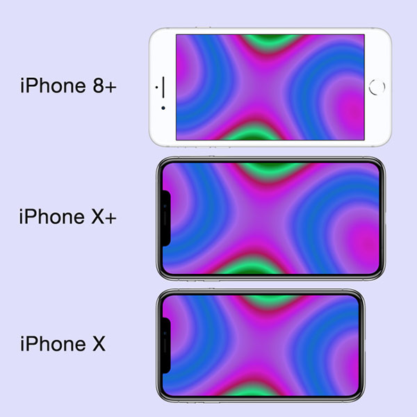 iPhone X Plus CAD设计图曝光 真的是三摄？