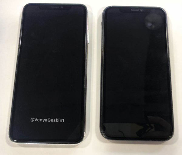 苹果iPhone X Plus和新LCD iPhone机模泄露