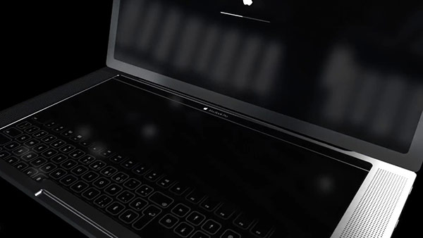MacBook Pro新概念设计：巨大Touch Bar+动态键盘