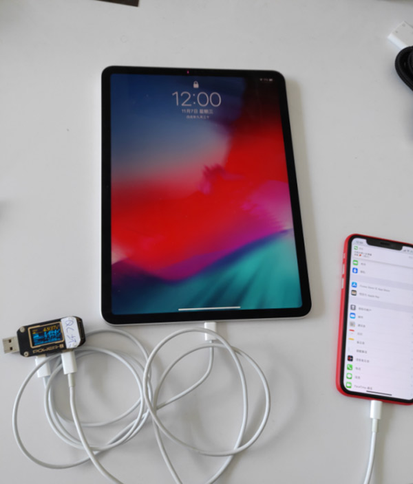 新款 12.9 英寸 iPad Pro 给 iPhone 充电功率能到多少？