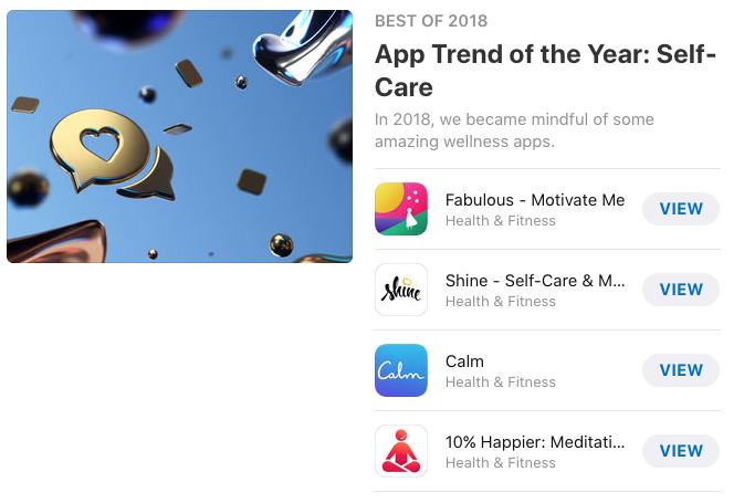 苹果发布 2018 年度 App Store 精选榜单：这些 App 不可错过