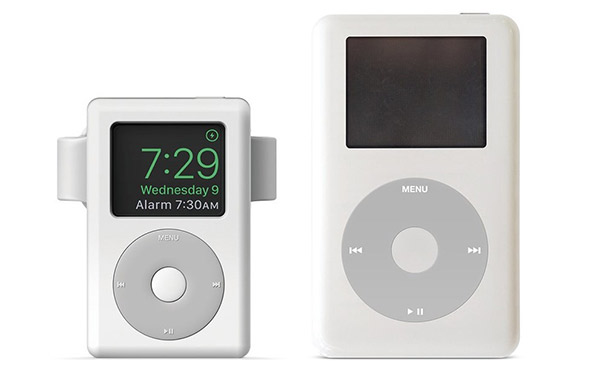 这款充电支架能将Apple Watch伪装成iPod