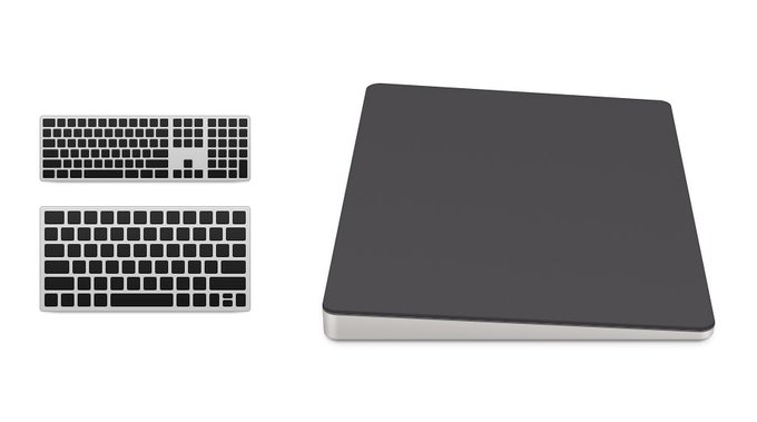 新发售的Mac Pro将提供新配色的妙控鼠标和触控板
