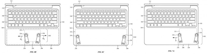 苹果新专利让整个MacBook Pro掌托可作为触控板使用