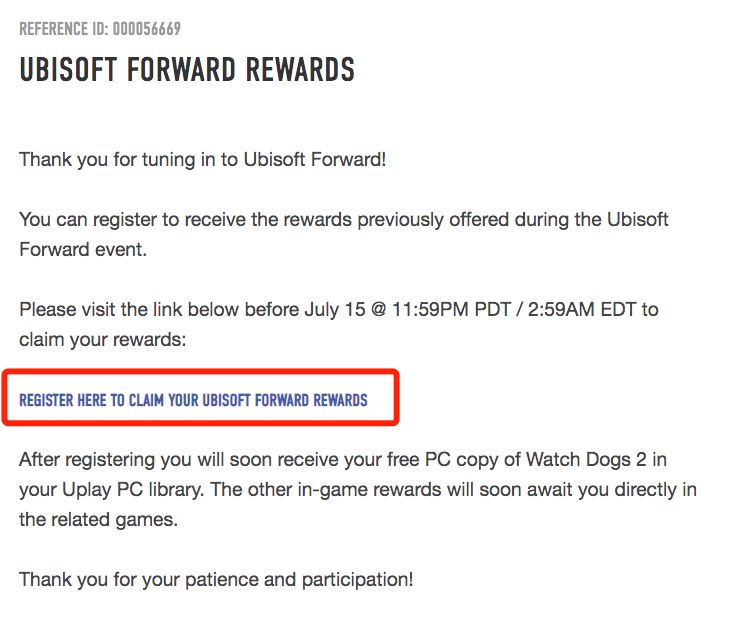 Watch Dog 2 Ubisoft free