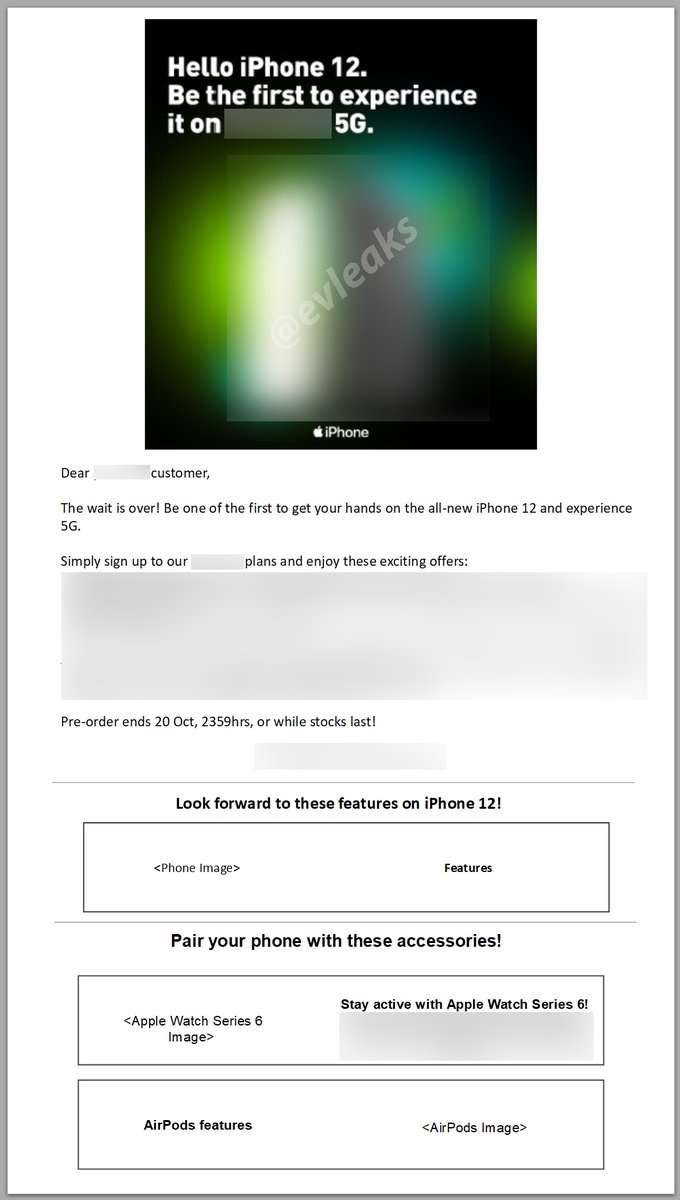 运营商内部邮件曝光：iPhone 12将于10月13日发布