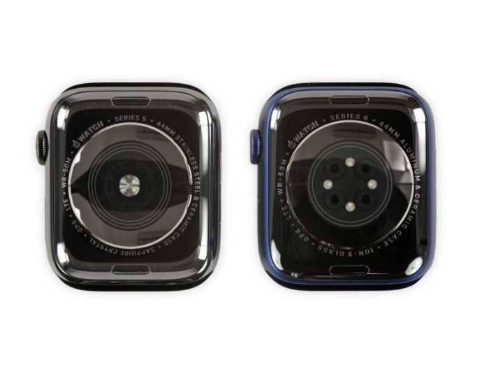 Apple Watch Series 6 拆解！电池更大、表壳更薄