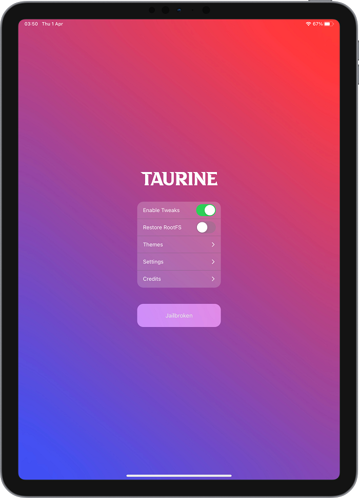 CoolStar正式推出Taurine工具 支持iOS 14全版本越狱