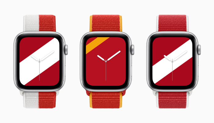 苹果发布了22个Apple Watch国家主题表带和表盘（附表盘下载方法）