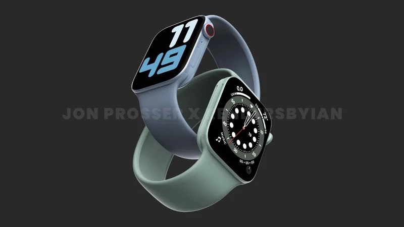 传闻Apple Watch 7系列将迎来更大的41毫米和45毫米型号