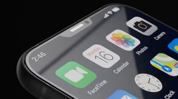 苹果新专利或许会消除 iPhone 刘海，采用可滑动显示屏