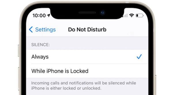 苹果iOS 15修改“勿扰模式”，网友吐槽“无法选择在锁定时静音”