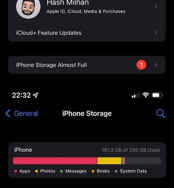 iOS 15被曝存在存储问题：错误提醒“接近饱和” 容量显示不正确