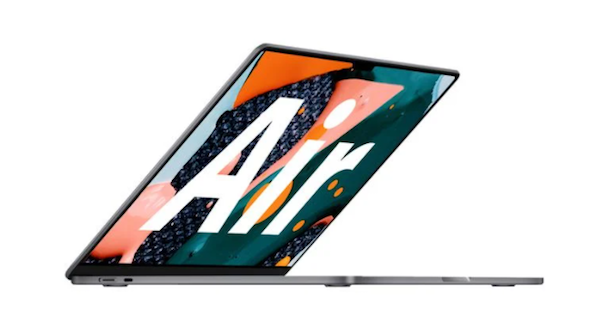 苹果MacBook Air最新爆料：M2芯片、非锥形设计，多彩颜色等