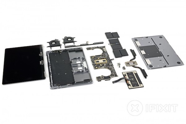 iFixit拆解16寸MacBook Pro：好拆难修 维修评分为4