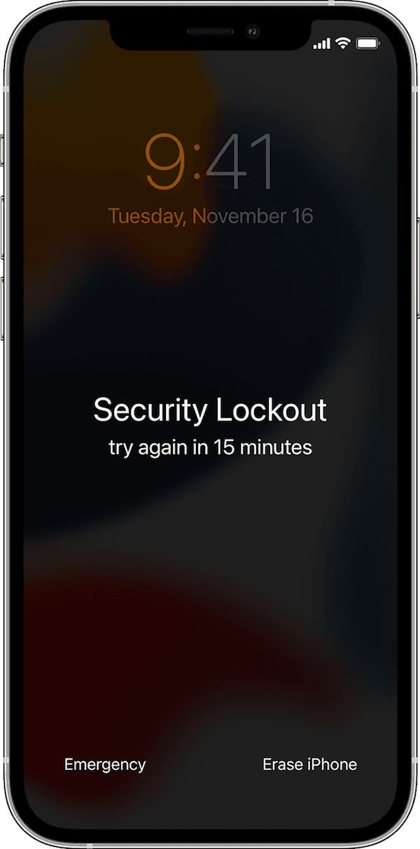 iOS 15.2忘记锁屏密码现可在手机端执行重置