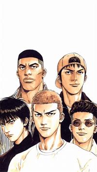 灌篮高手,篮球,樱木花道,赤木刚宪,动漫,白色,漫画