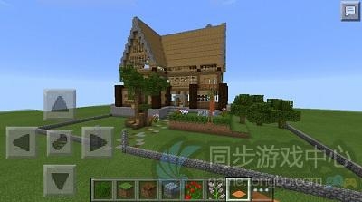 我的世界手机版欧式木制别墅