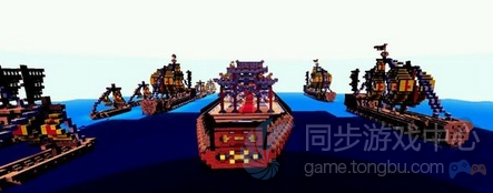 我的世界手机版帝王海上行宫舰队