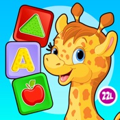 Shapes & colors bubble games for toddler kids Free